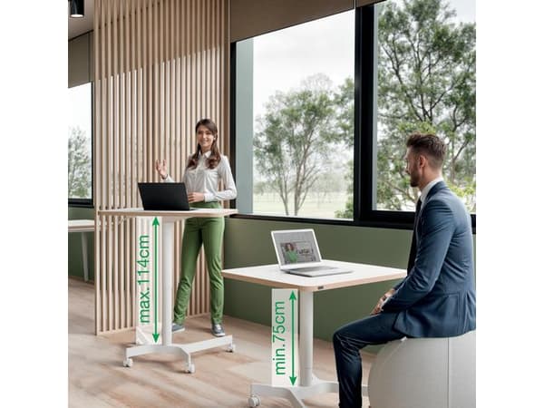 Bord LEITZ Ergo höj och sänkbart vit