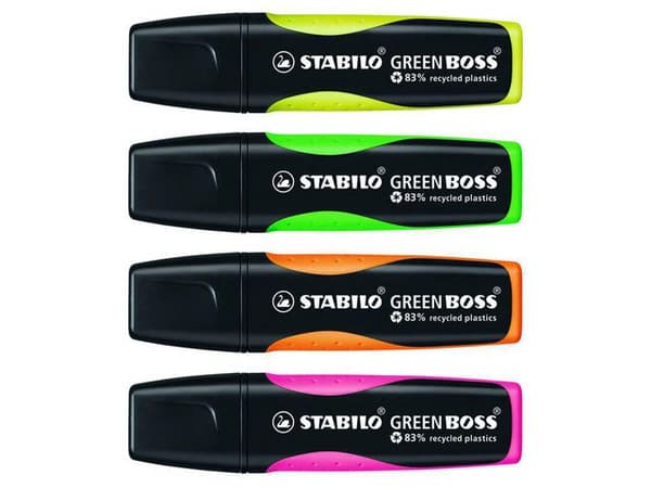 Överstrykningspenna Green BOSS 4/fp