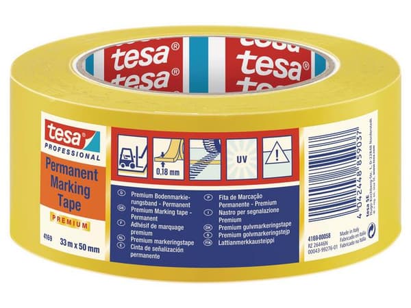Markeringstejp TESA Prem. 50mmx33m gul