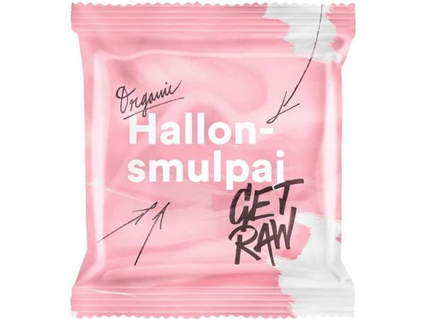 Hallonsmulpaj GET RAW 35g 12st