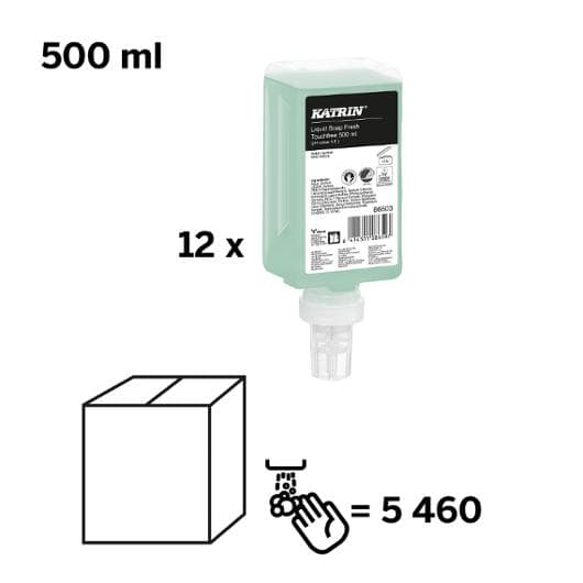 Tvål KATRIN Touchfree Fresh 500ml 12st