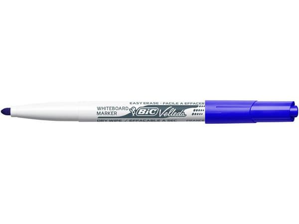Whiteboardpenna BIC Velleda 1741 blå 12st