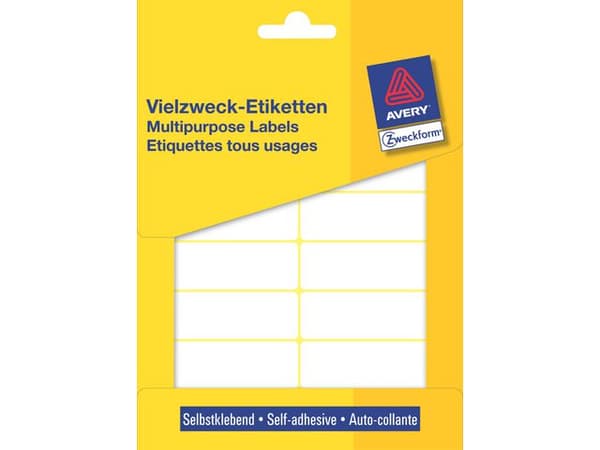 Etikett AVERY handskriv 62x19mm 396/fp