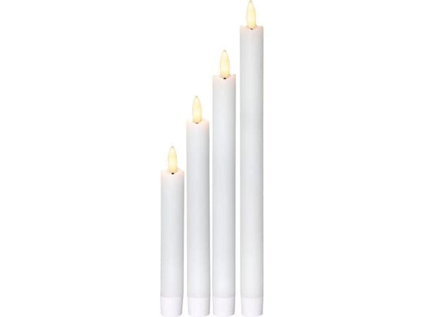 Antikljus STAR T Advent LED 4-pack vit