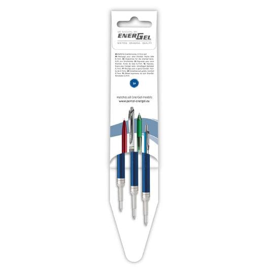 Refill PENTEL EnerGel LR7 0,7 blå 3/fp
