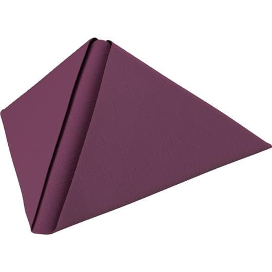 Servett Dunilin 40x40cm plum 45/fp