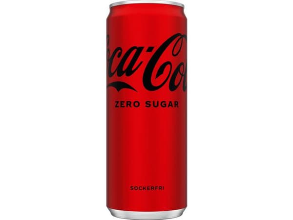 Dricka COCA-COLA zero 33cl burk 20st