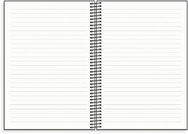 Kalender Organizer & Notes svart 26/27
