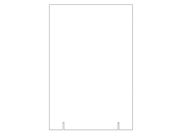 Akrylficka till Vendor HL Display A5