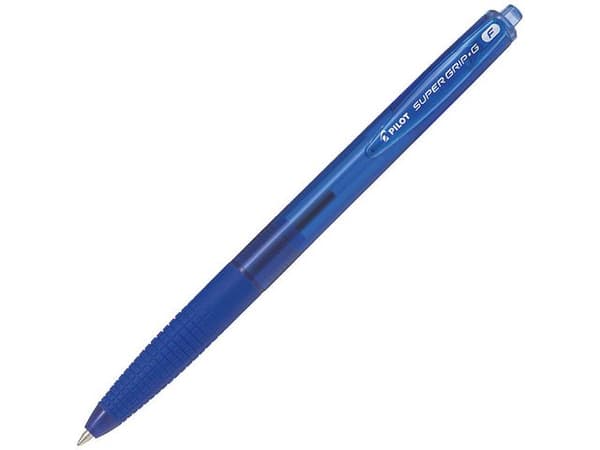 Kulpenna PILOT Super Grip G F 0,7 blå 12st