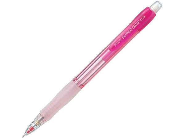 Stiftpenna PILOT Supergrip 0,5mm rosa 12st