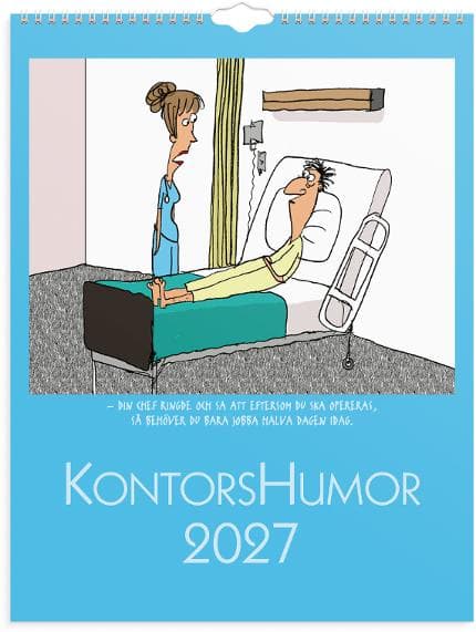 Väggkalender Kontorshumor 2027