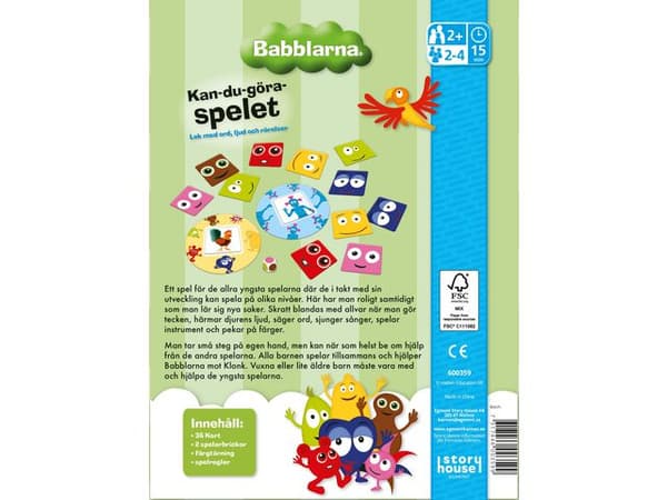 Spel Babblarna Kan-du-göra 2år