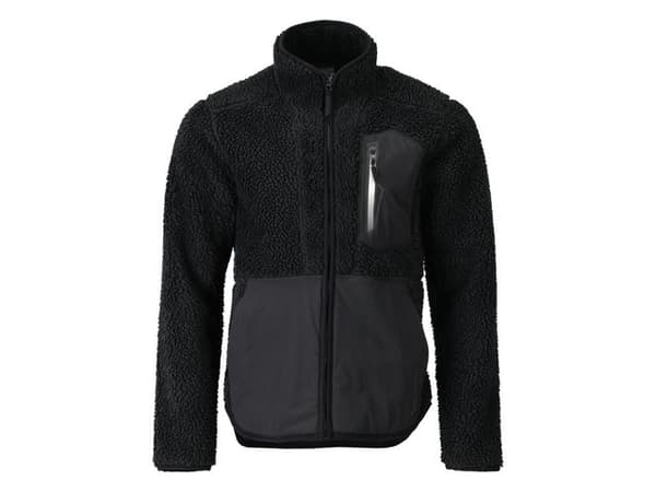 Fiberpälsjacka Customized svart M