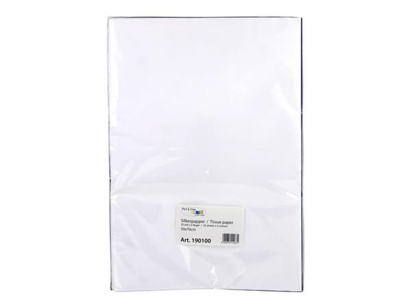 Silkespapper 50x75cm storsats 125 ark/fp