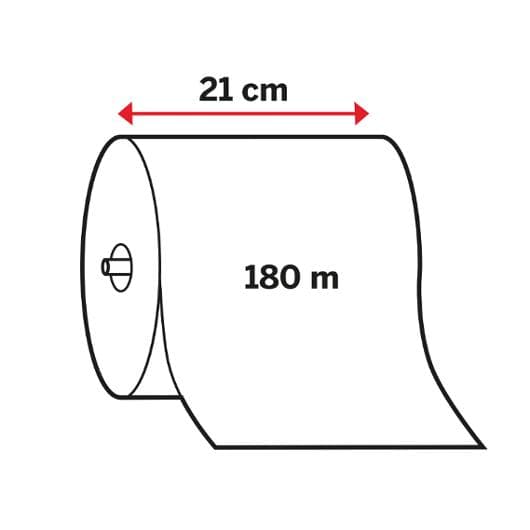 Torkrulle KATRIN System M2 blå 180m 6st