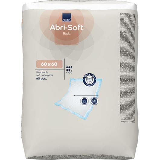 Inkoskydd Abri-Soft Basic 60x60cm 60/fp