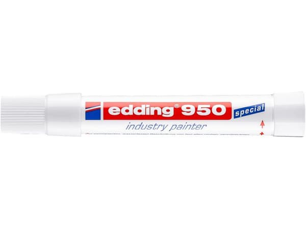 Märkpenna EDDING 950 vit 10st