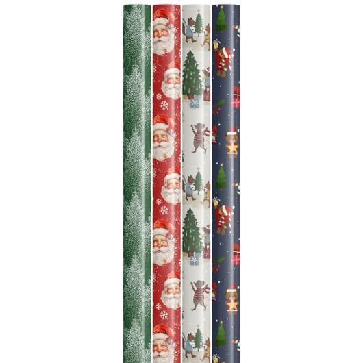Julpapper konsument 70cmx10m 25st