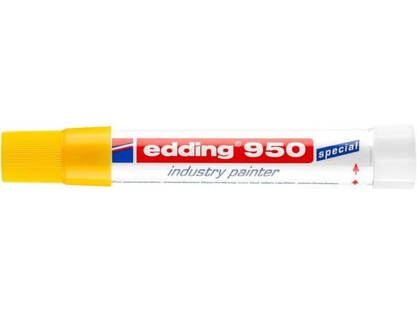 Märkpenna EDDING 950 gul 10st