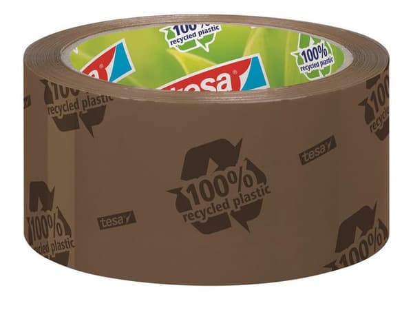 Packtejp TESA Eco Str.50mmx66m brun logo