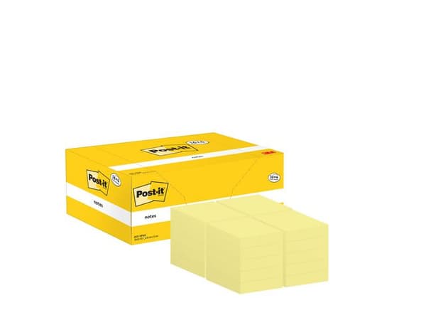 Notes POST-IT Värdepack 38x51mm gu 20/fp