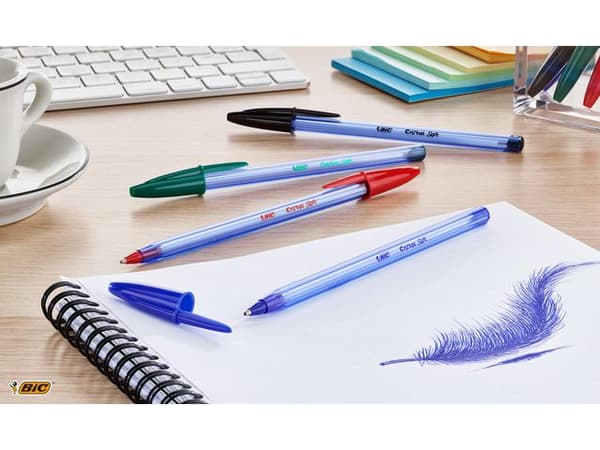 Kulpenna BIC Cristal Soft 1,2 svart 50st