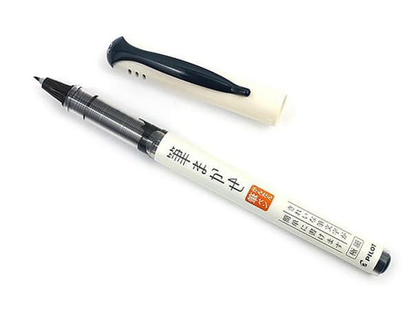 Fineliner PILOT Brush pen blå 5st