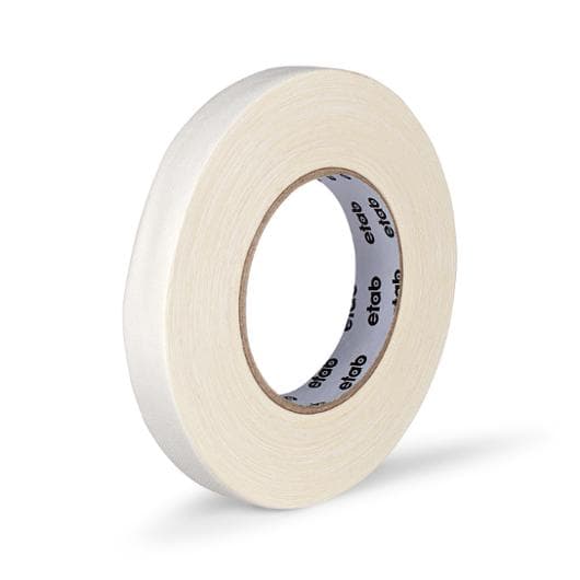 Tejp textil matt 19mmx50m vit