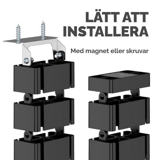 Kabelsamlare FELLOWES CableSpine svart