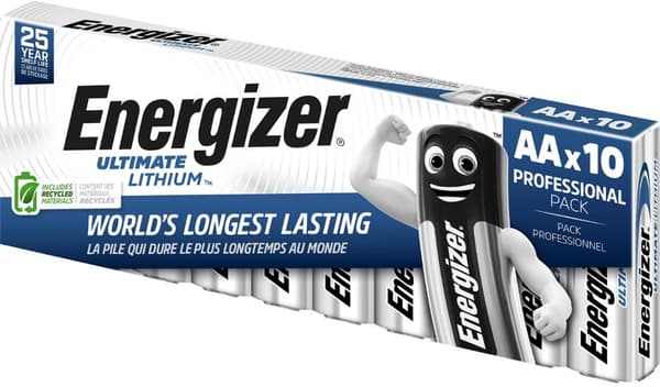 Batteri ENERGIZER Ultimate AA 10/fp