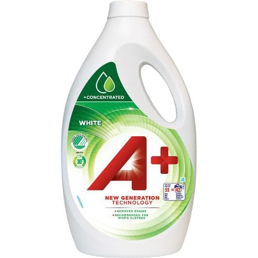 Tvättmedel A+ White 2,2L