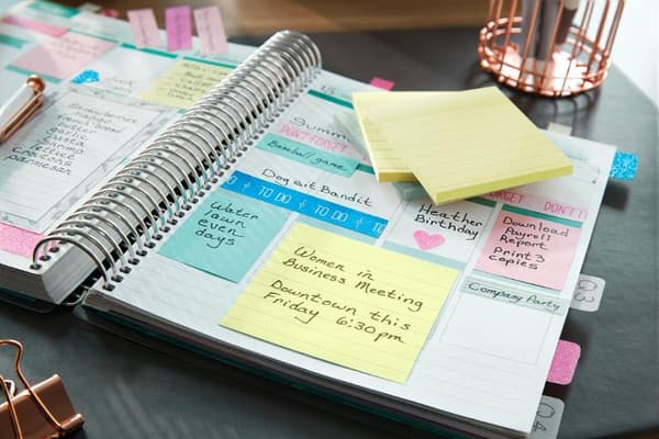Notes POST-IT 38x51mm gul 12st