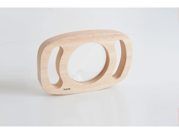 Förstoringsglas med trähandtag