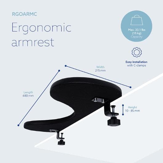 Underarmsstöd R-Go Ergonomic