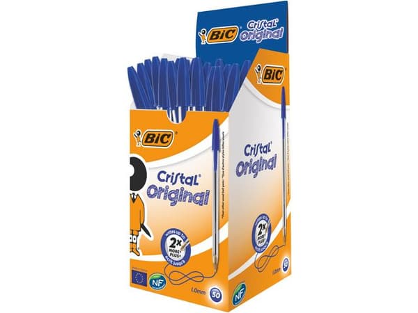 Kulpenna BIC Cristal 1,0 blå 50st