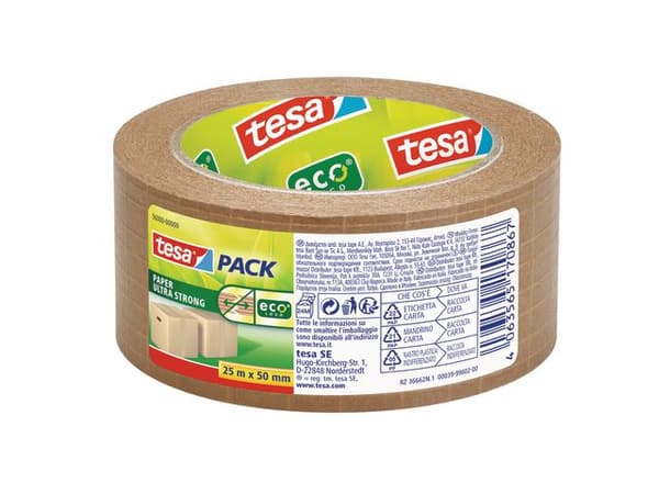 Packtejp TESA papper Ultra str. 50mmx25m 6st