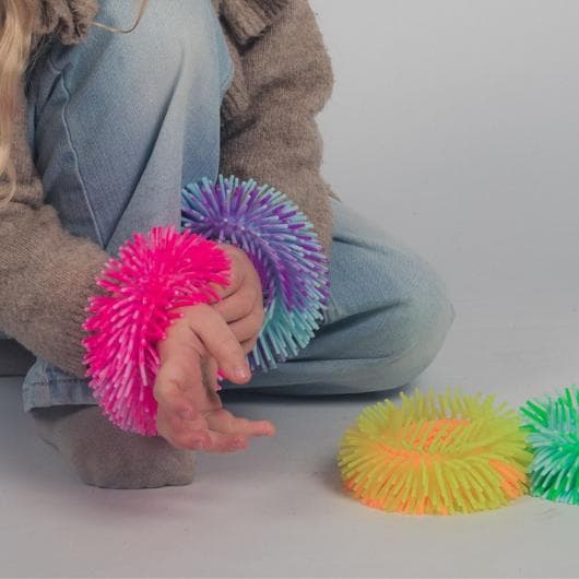 Fluffiga fidget-armband, 4 st