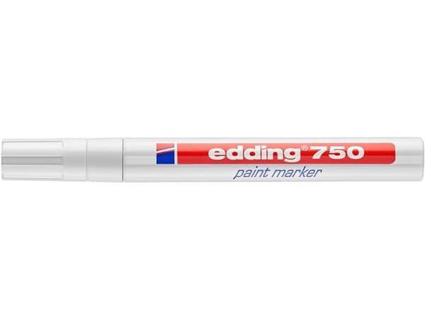 Märkpenna EDDING 750 vit