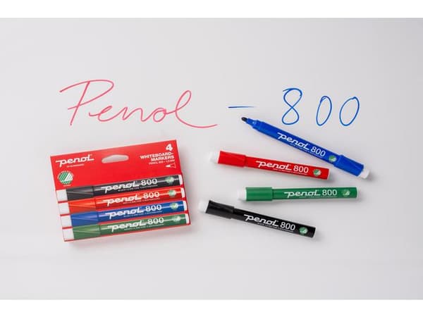 Whiteboardpenna PENOL 800 rund blå 10st