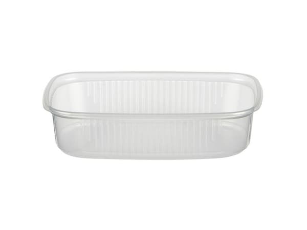 Bägare Rektangulär PP 125 ml 100/fp