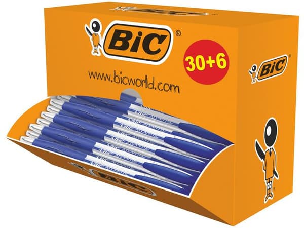 Kulpenna BIC ATLANTIS Värdep. blå 36/fp