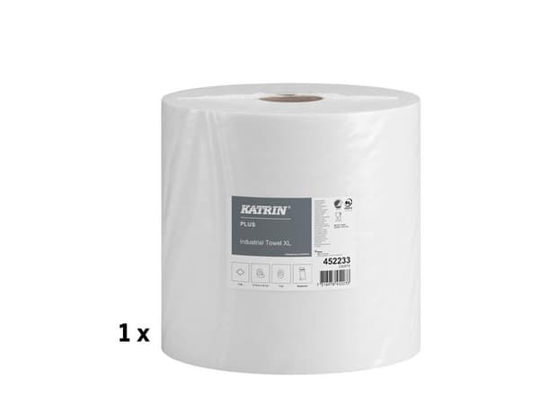 Industritork KATRIN Plus XL vit 1110m
