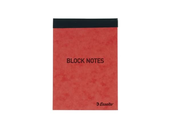 Blocknotes A7 60g 50 blad linjerat 10st