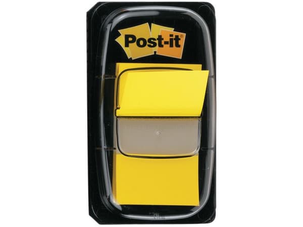 Index POST-IT 25,4x43,2mm gul 50/fp 12st
