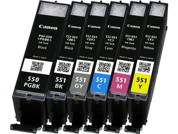 Bläckpatron CANON CLI-551XL grå