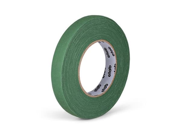 Tejp textil matt 19mmx50m grön