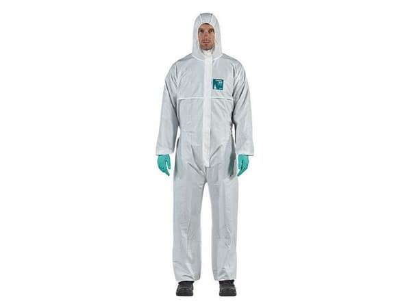 Skyddsoverall ALPHATEC Comfort L vit
