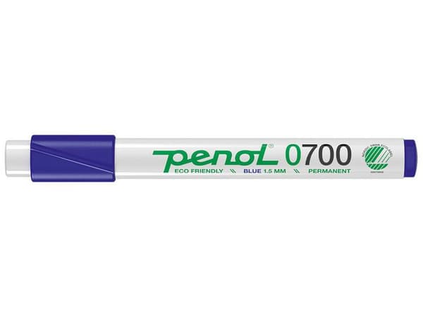 Märkpenna PENOL 0-700 perm 1,5mm blå