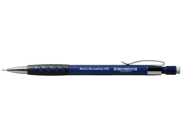 Stiftpenna MARVY Microsharp 0,5mm blå 50st